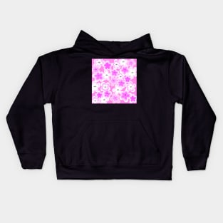 Purple Evil Eye Flower Kids Hoodie